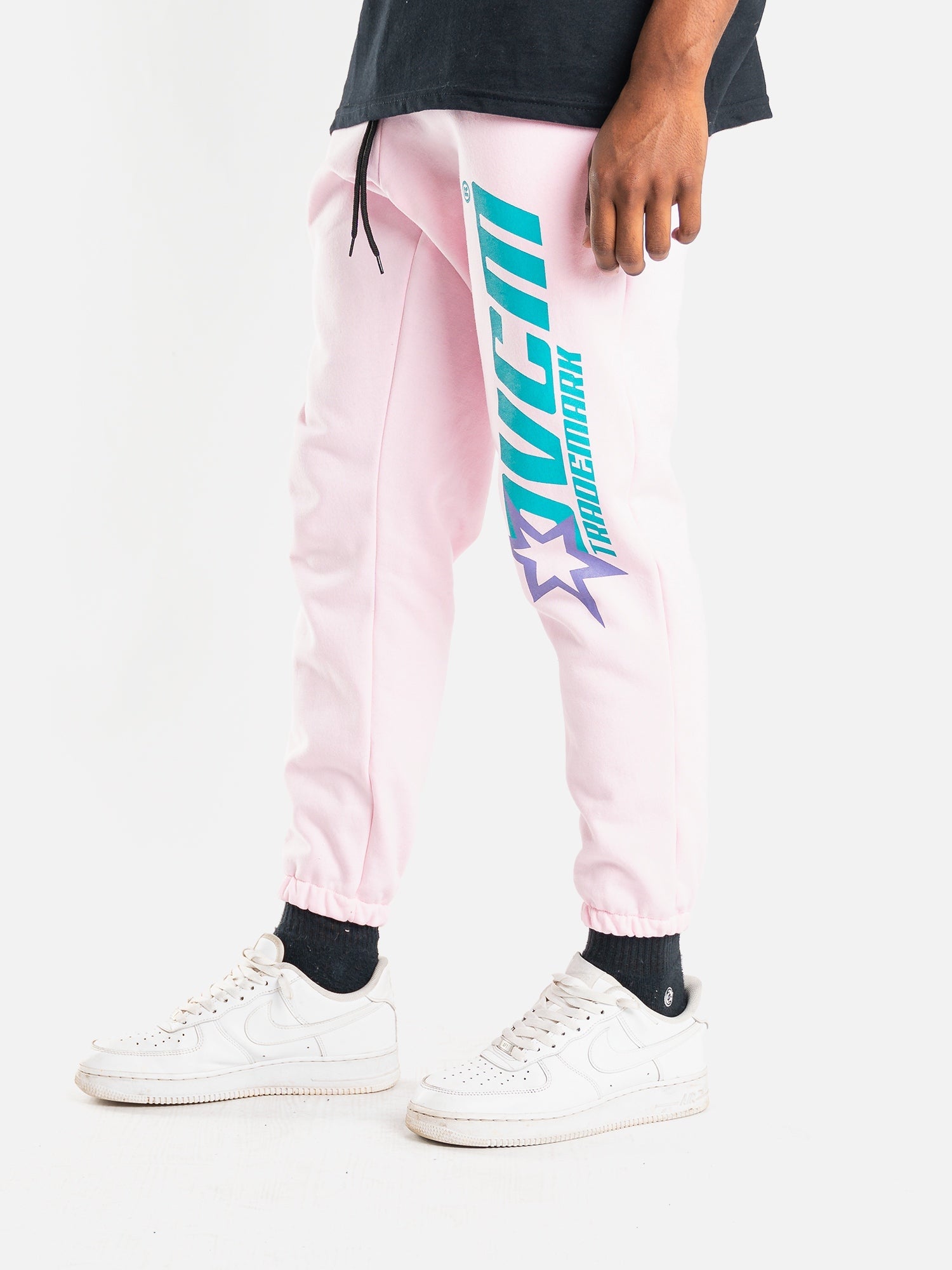 Calça Moletom Overcome Cosmic Rosa