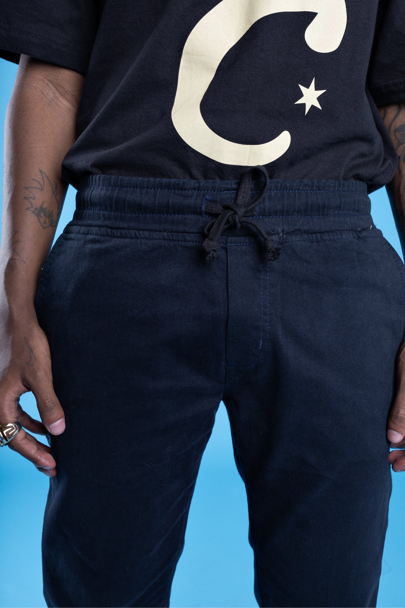 Calça Jogger Overcome Lisa Azul Marinho