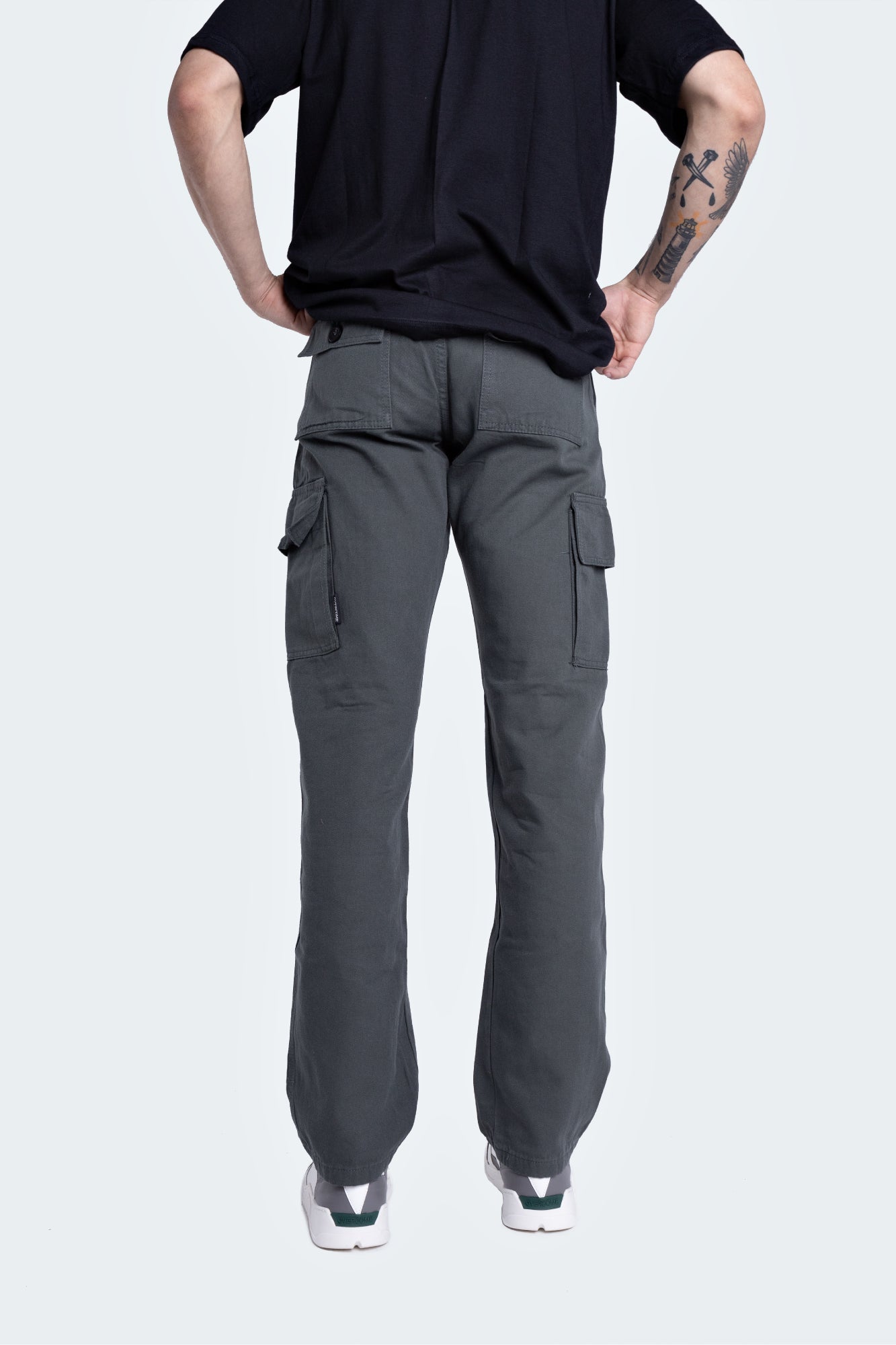 Calça Cargo Overcome Basic Cinza