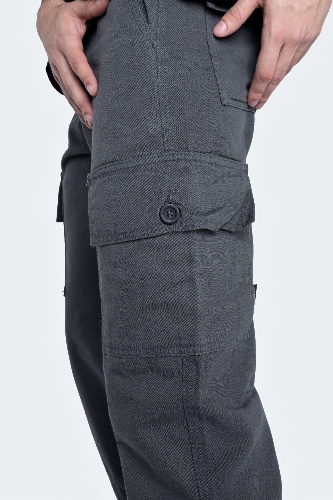 Calça Cargo Overcome Basic Cinza