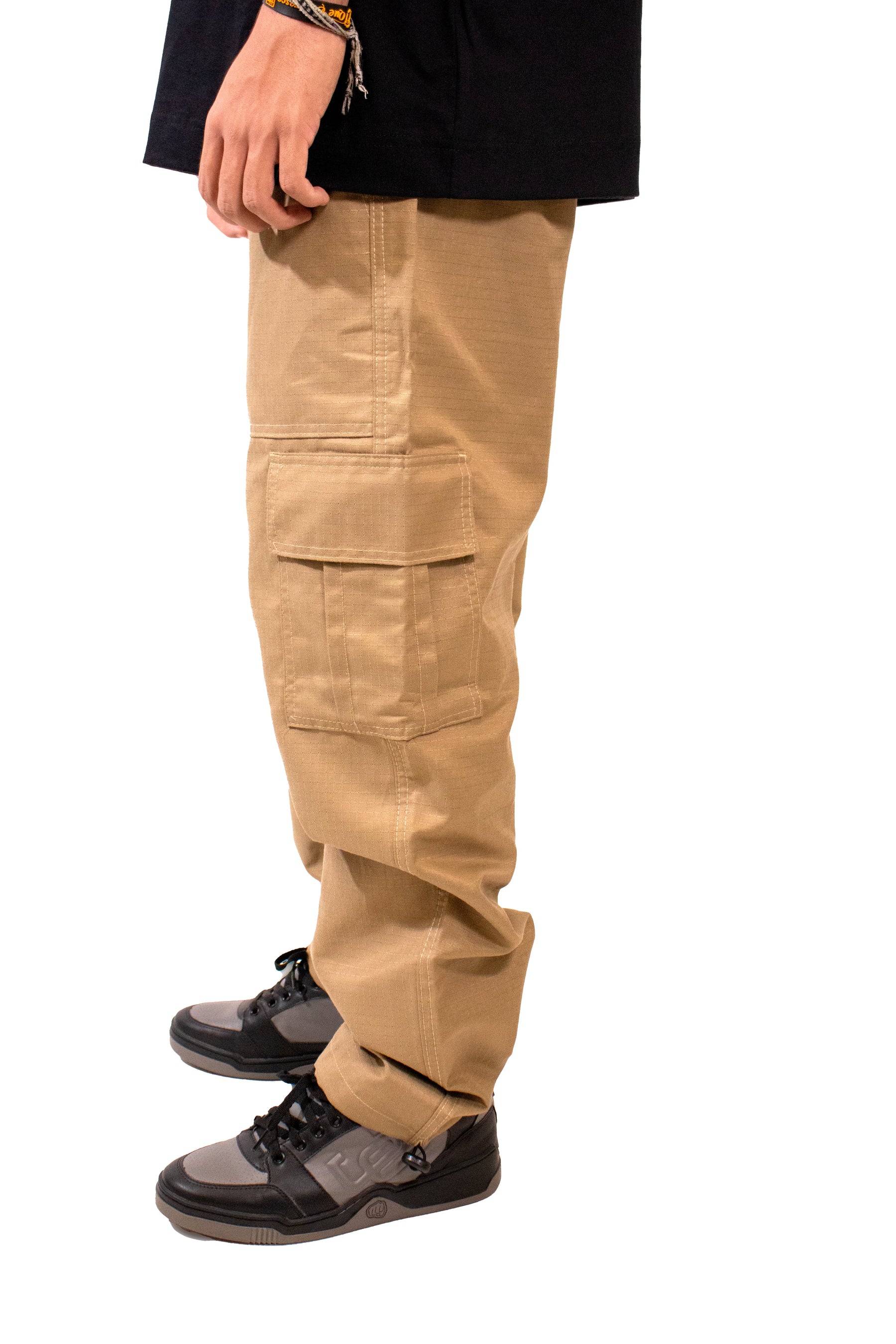 Calça Cargo Rip Stop Overcome Basic Caqui