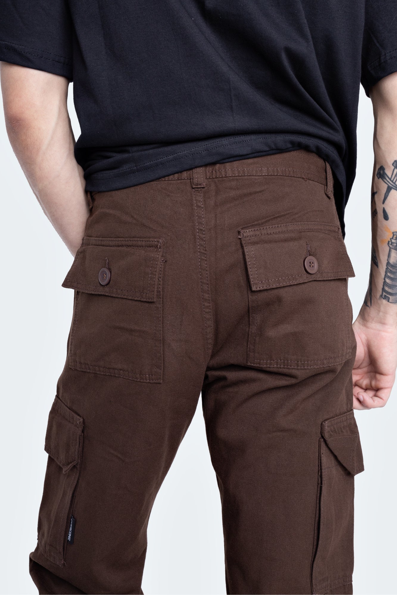 Calça Cargo Overcome Basic Marrom