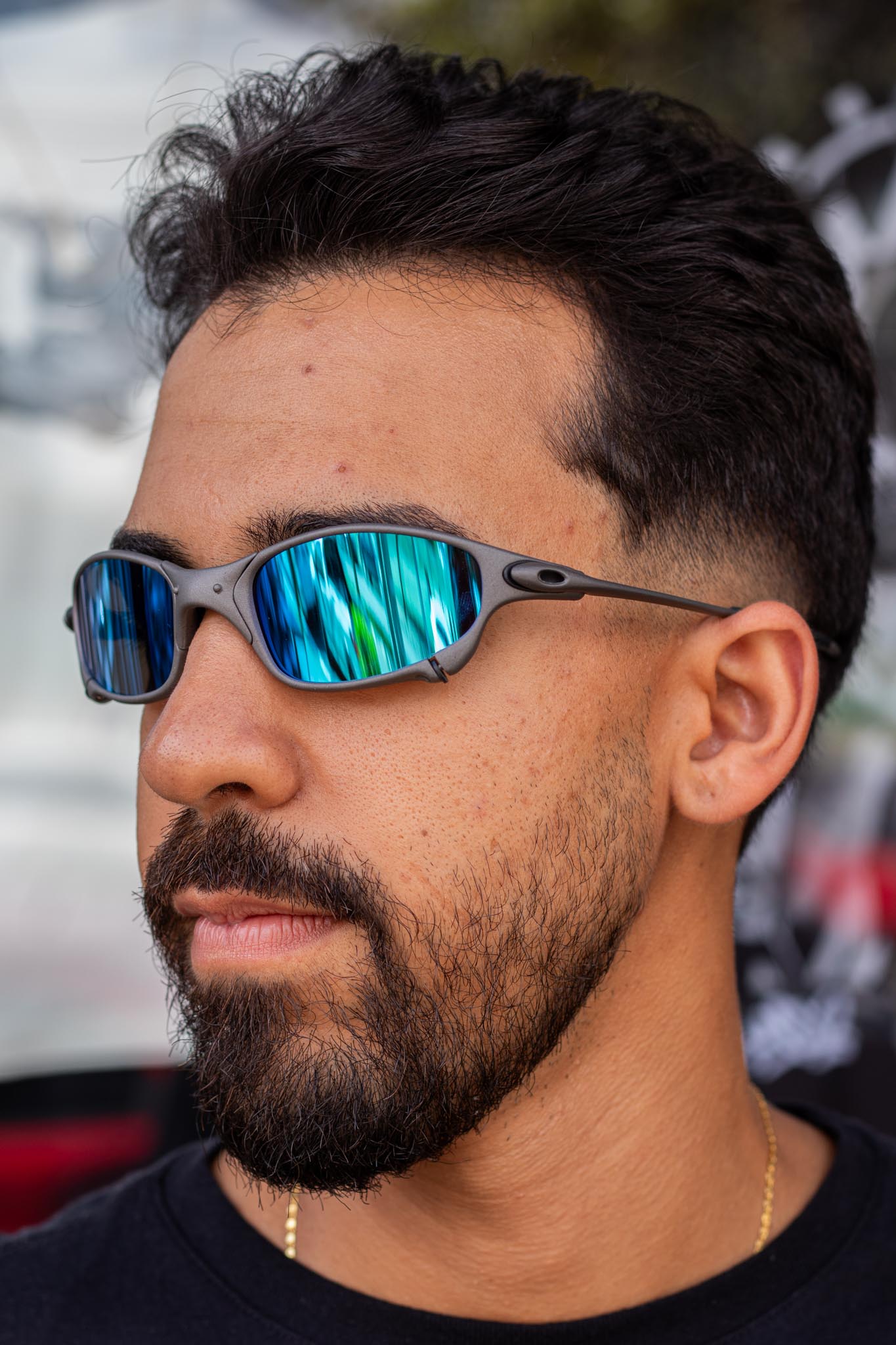 ÓCULOS DE SOL JULIET X METAL LENTE PRATA