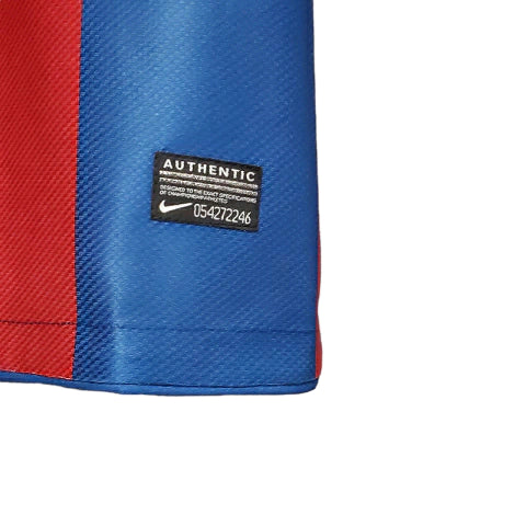 Camisa Barcelona Retrô 2010/2011 Azul e Grená - Nike