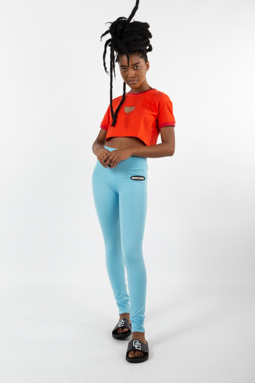 Calça Legging Overcome OVCM Azul Bebê