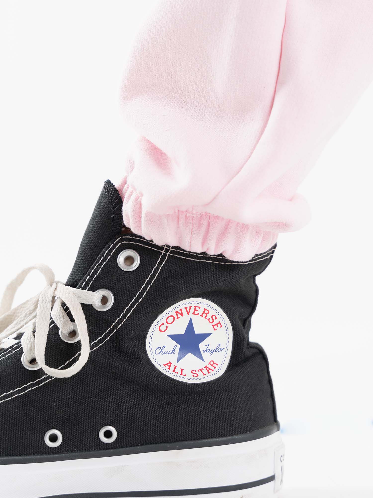 Calça Moletom Overcome Stop Overthinking Rosa