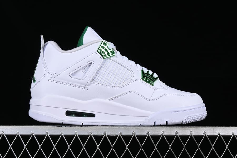 Air Jordan 4 Metallic Green