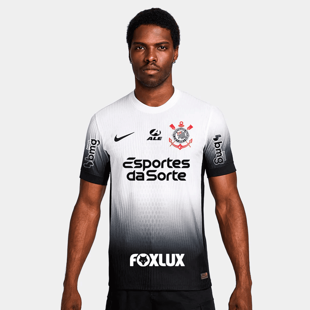Camisa Nike Corinthians 2024/25 I Jogador Com Patrocínios