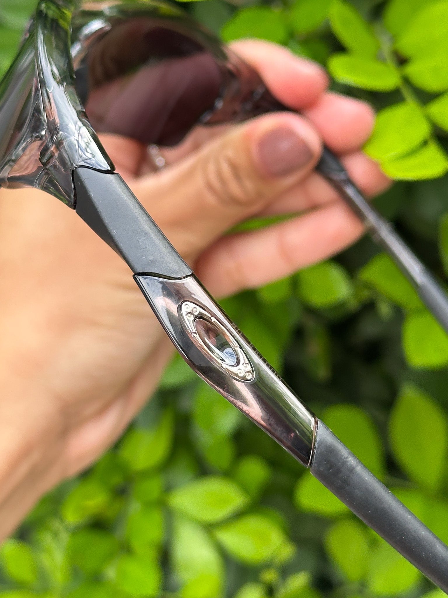 ÓCULOS DE SOL HALF JACKET BLACK FUME