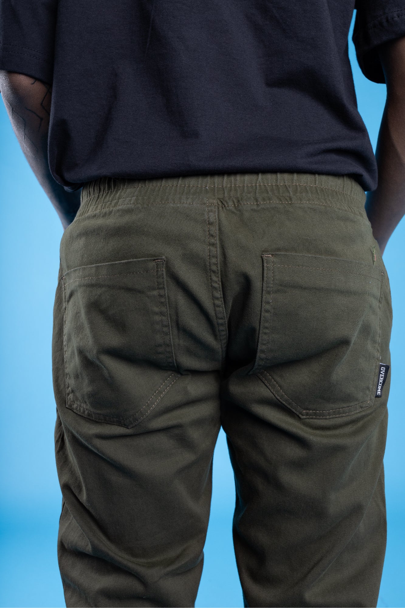 Calça Jogger Overcome Lisa Verde Militar