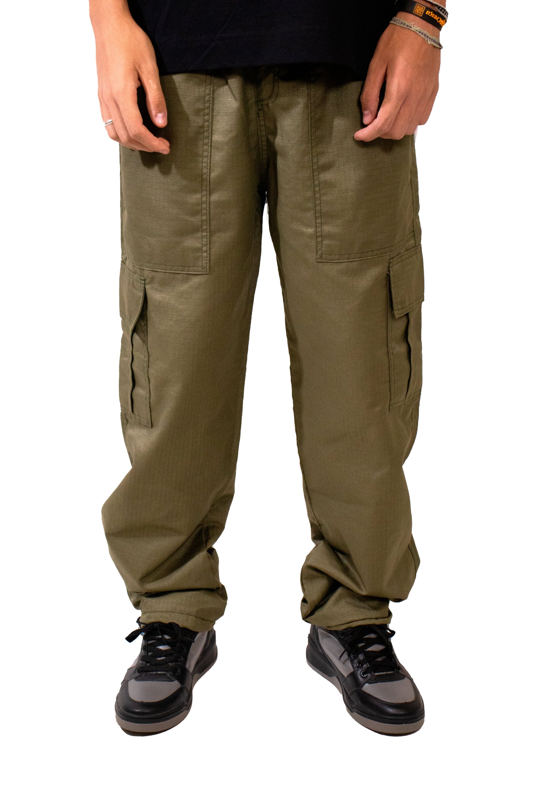 Calça Cargo RipStop Overcome Basic Verde Militar