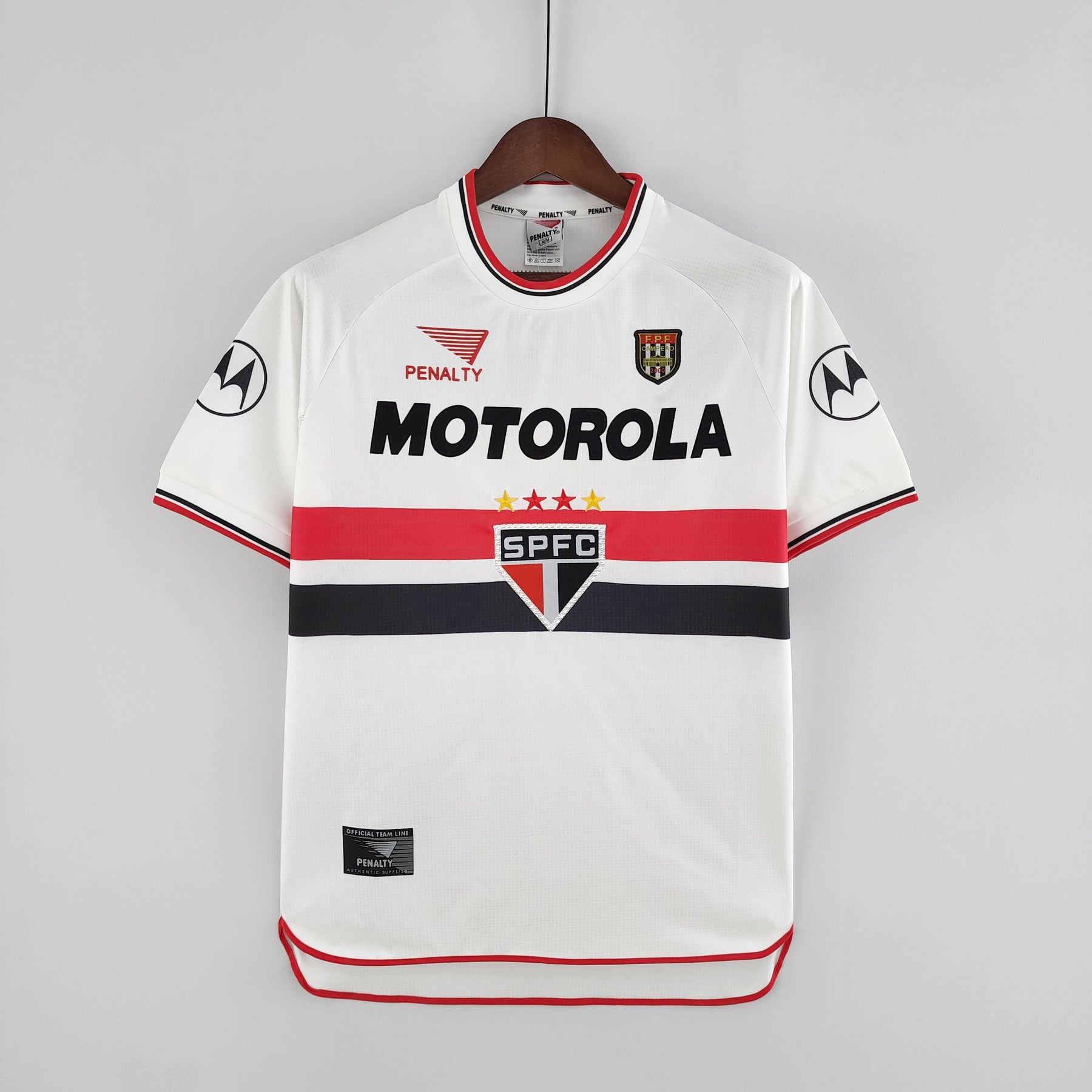 Camisa São Paulo Retrô 2000 Home