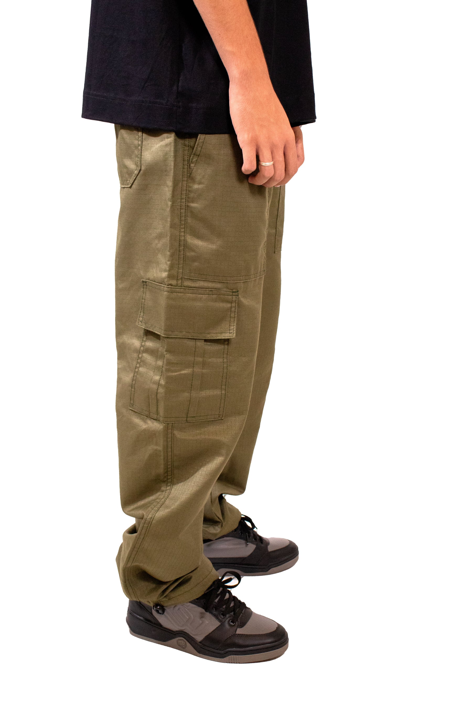 Calça Cargo RipStop Overcome Basic Verde Militar