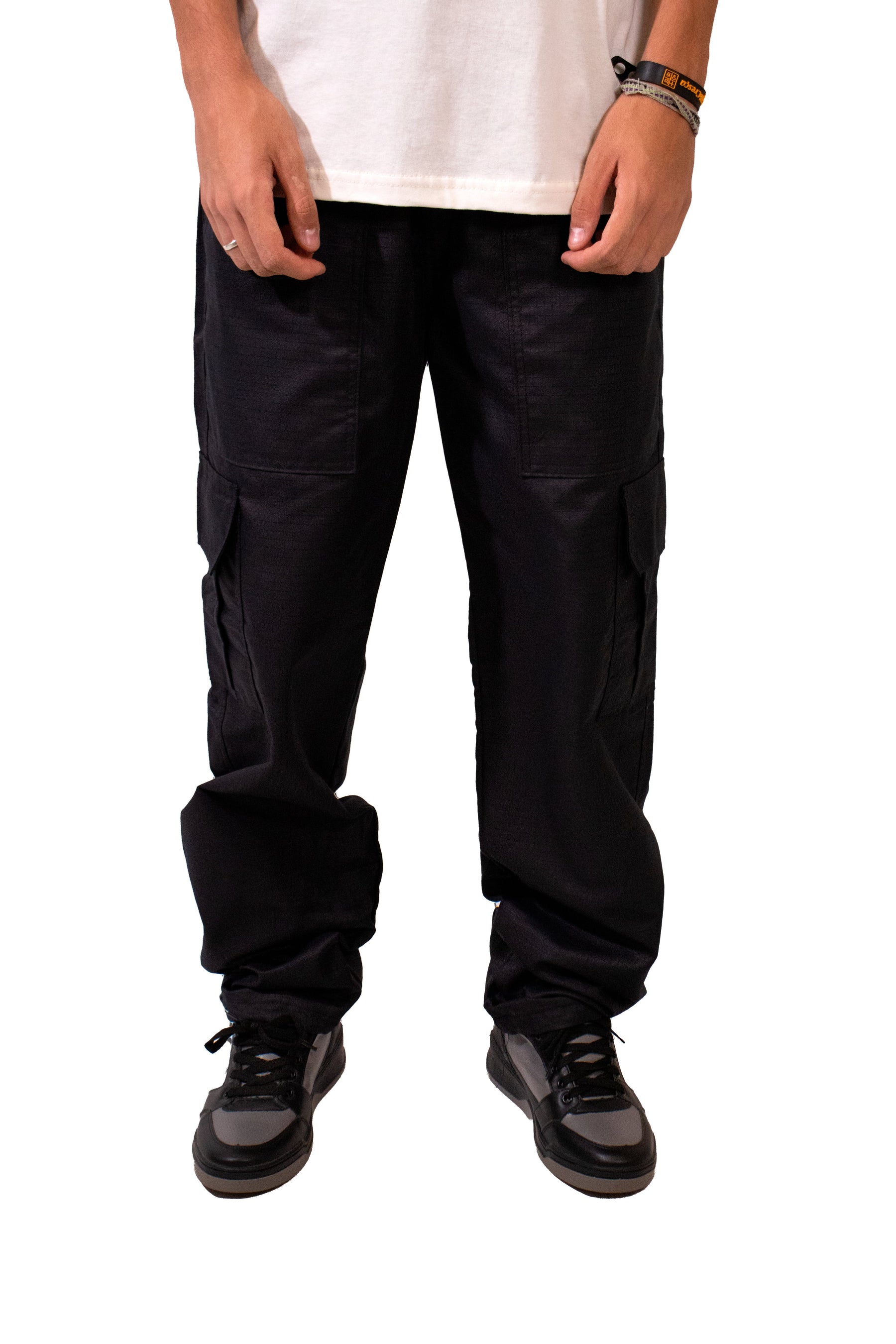 Calça Cargo Rip Stop Overcome Basic Preta