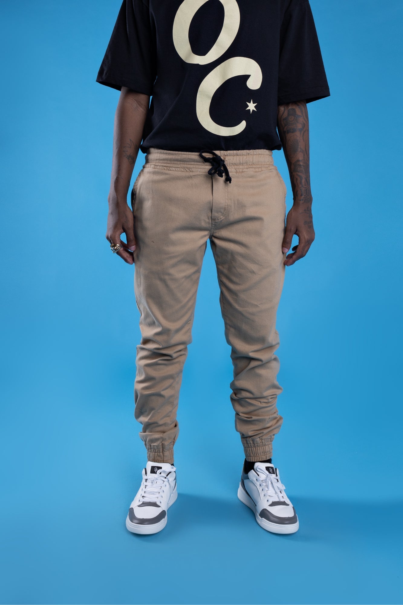 Calça Jogger Overcome Lisa Bege