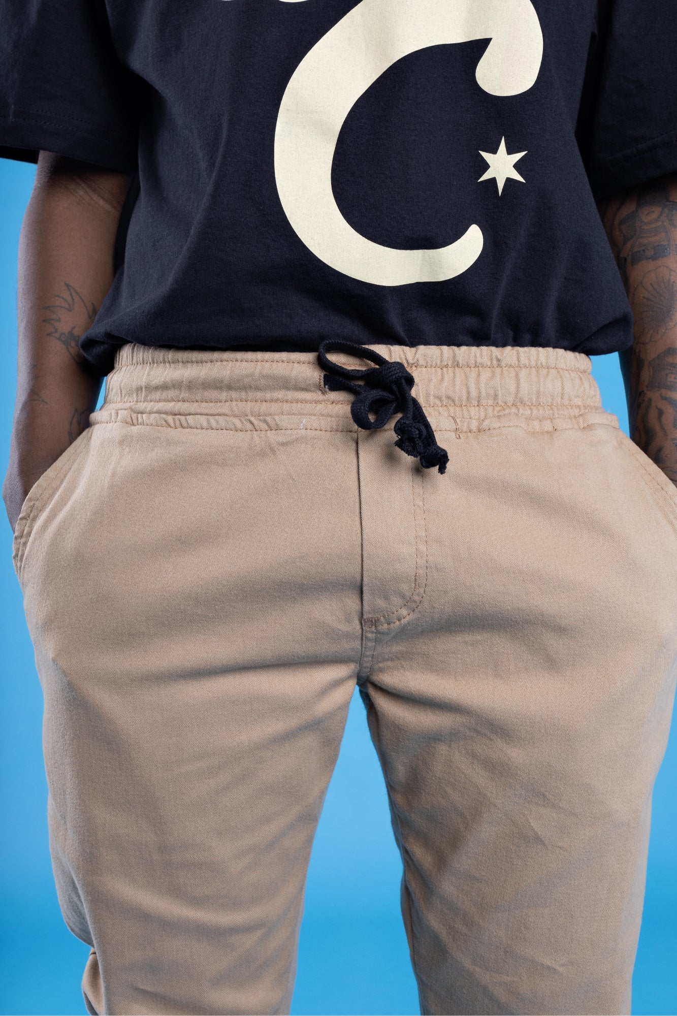 Calça Jogger Overcome Lisa Bege