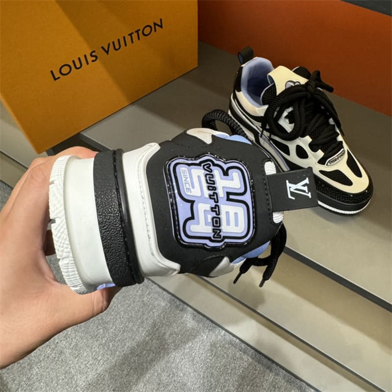 Louis Vuitton LV Skate Black White Light Blue