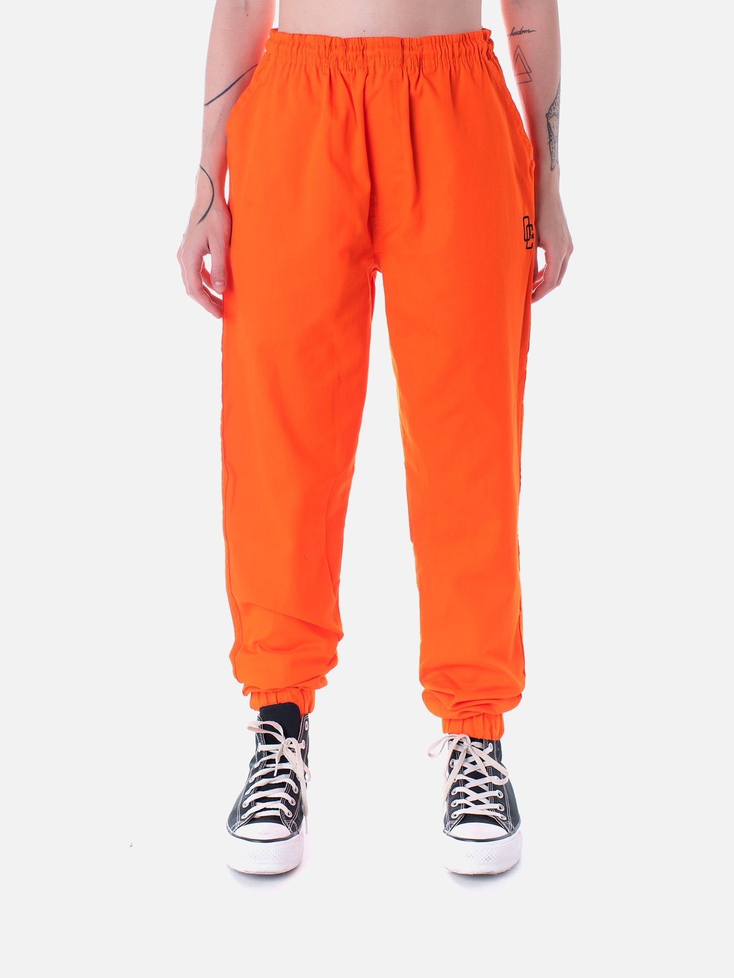 Calça Jogger Overcome "Logo" Laranja