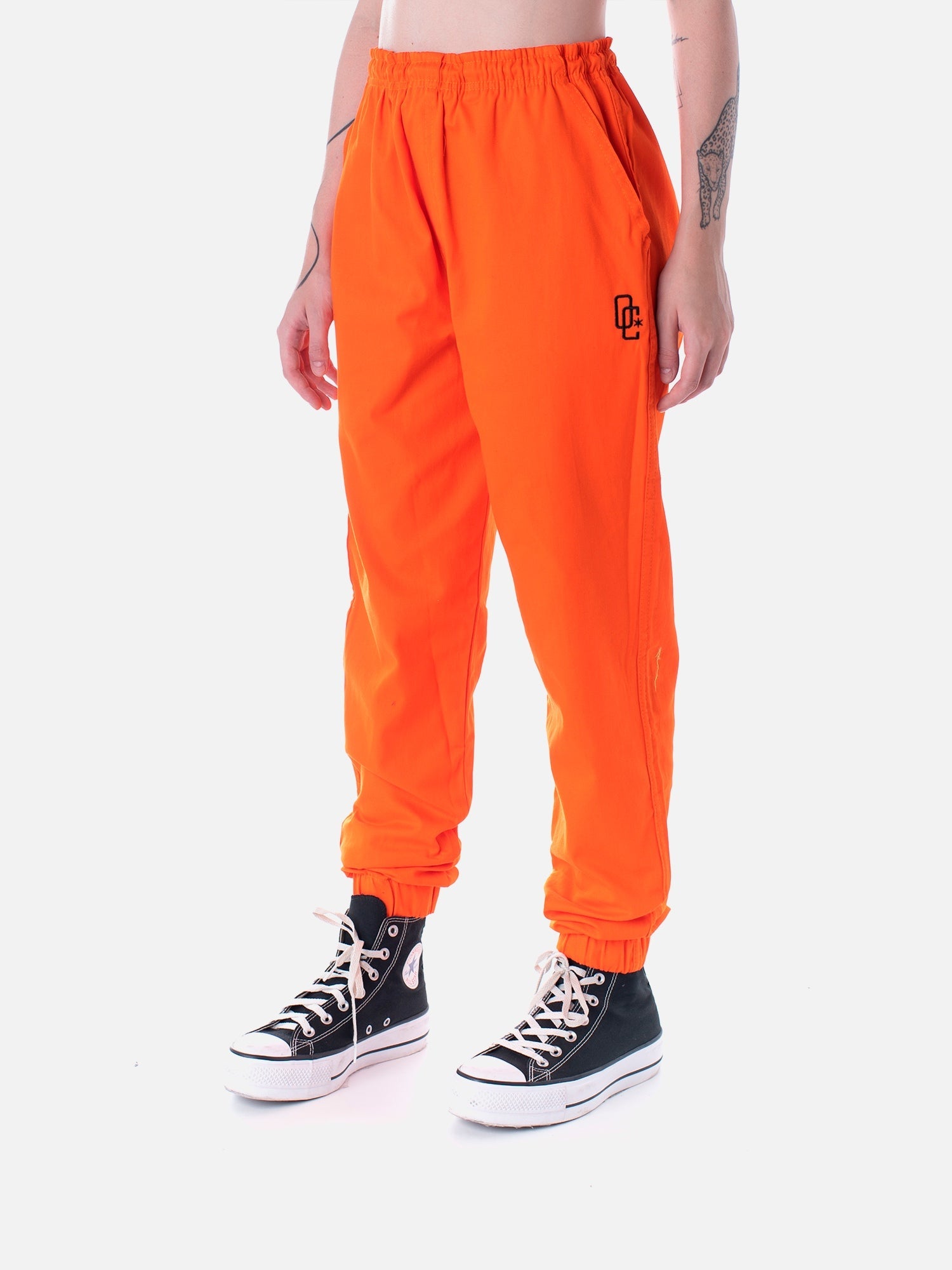 Calça Jogger Overcome "Logo" Laranja