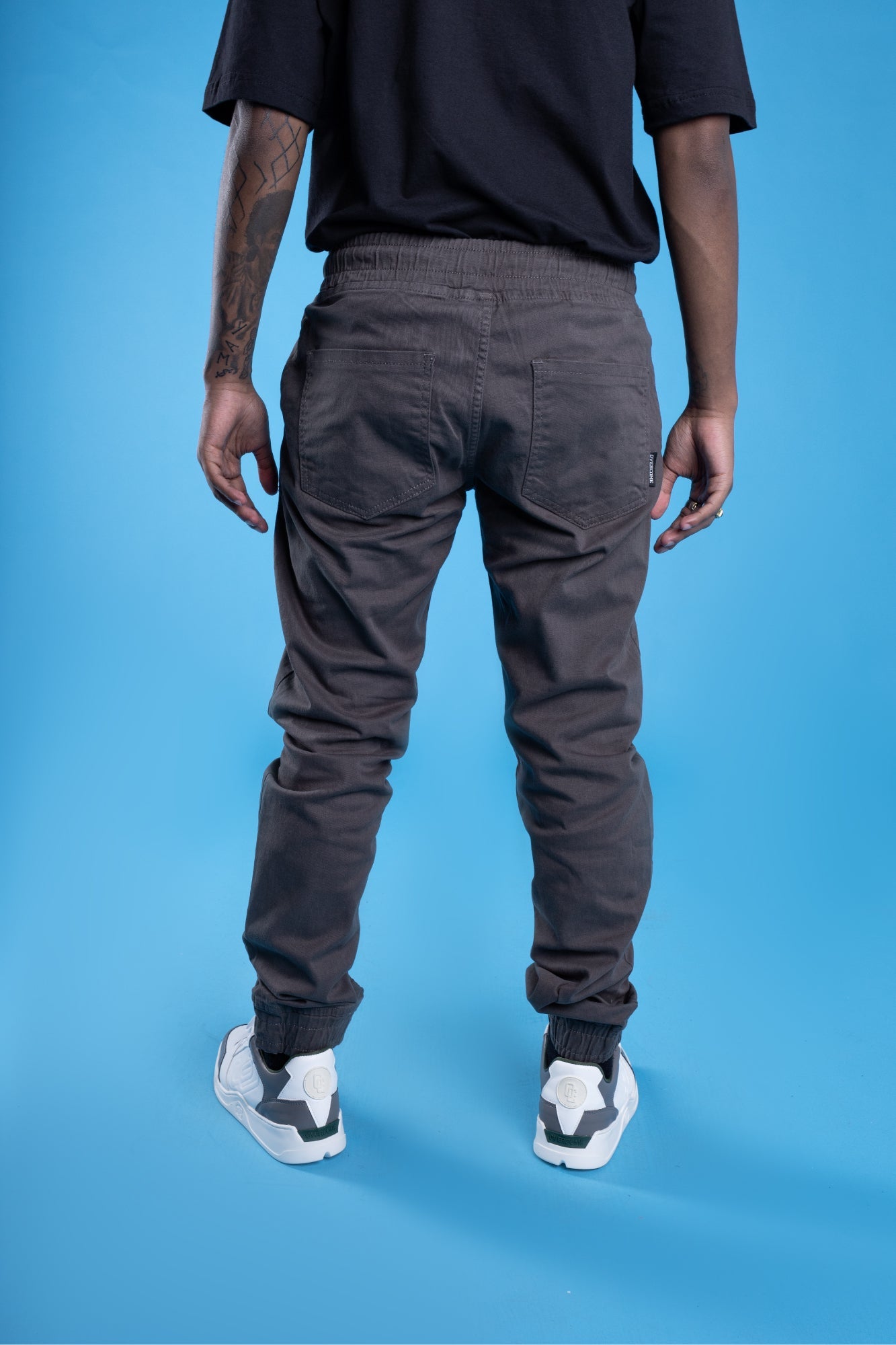 Calça Jogger Overcome Lisa Cinza