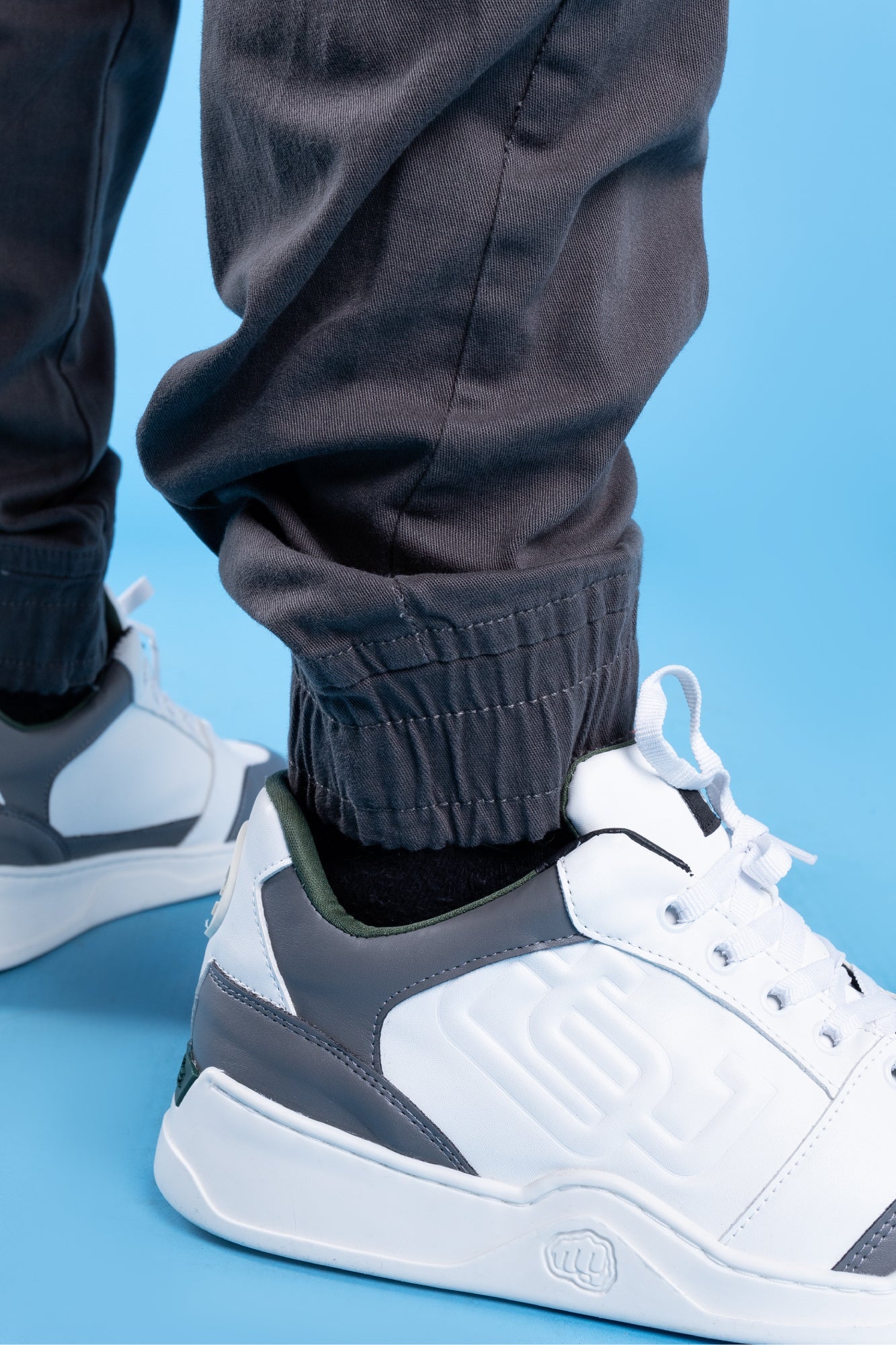 Calça Jogger Overcome Lisa Cinza