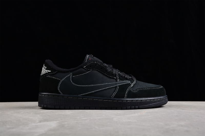 Pronta Entrega - Travis Scott x Air Jordan 1 Low OG Triple Black