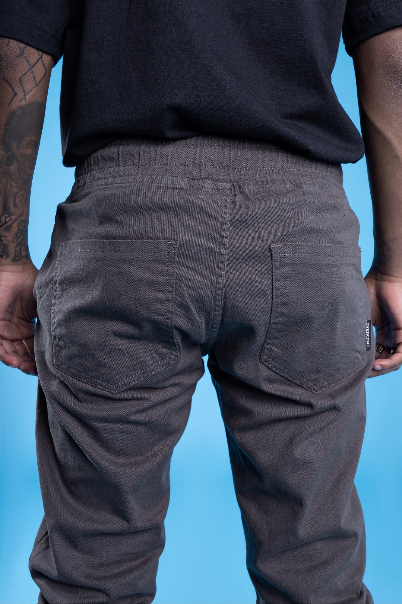 Calça Jogger Overcome Lisa Cinza