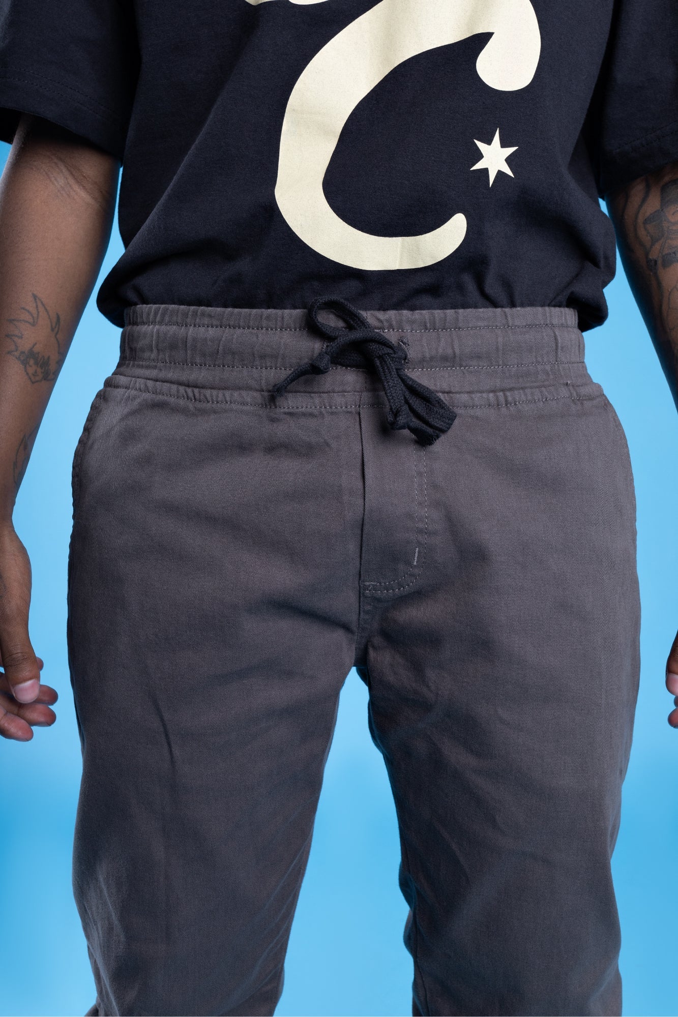 Calça Jogger Overcome Lisa Cinza