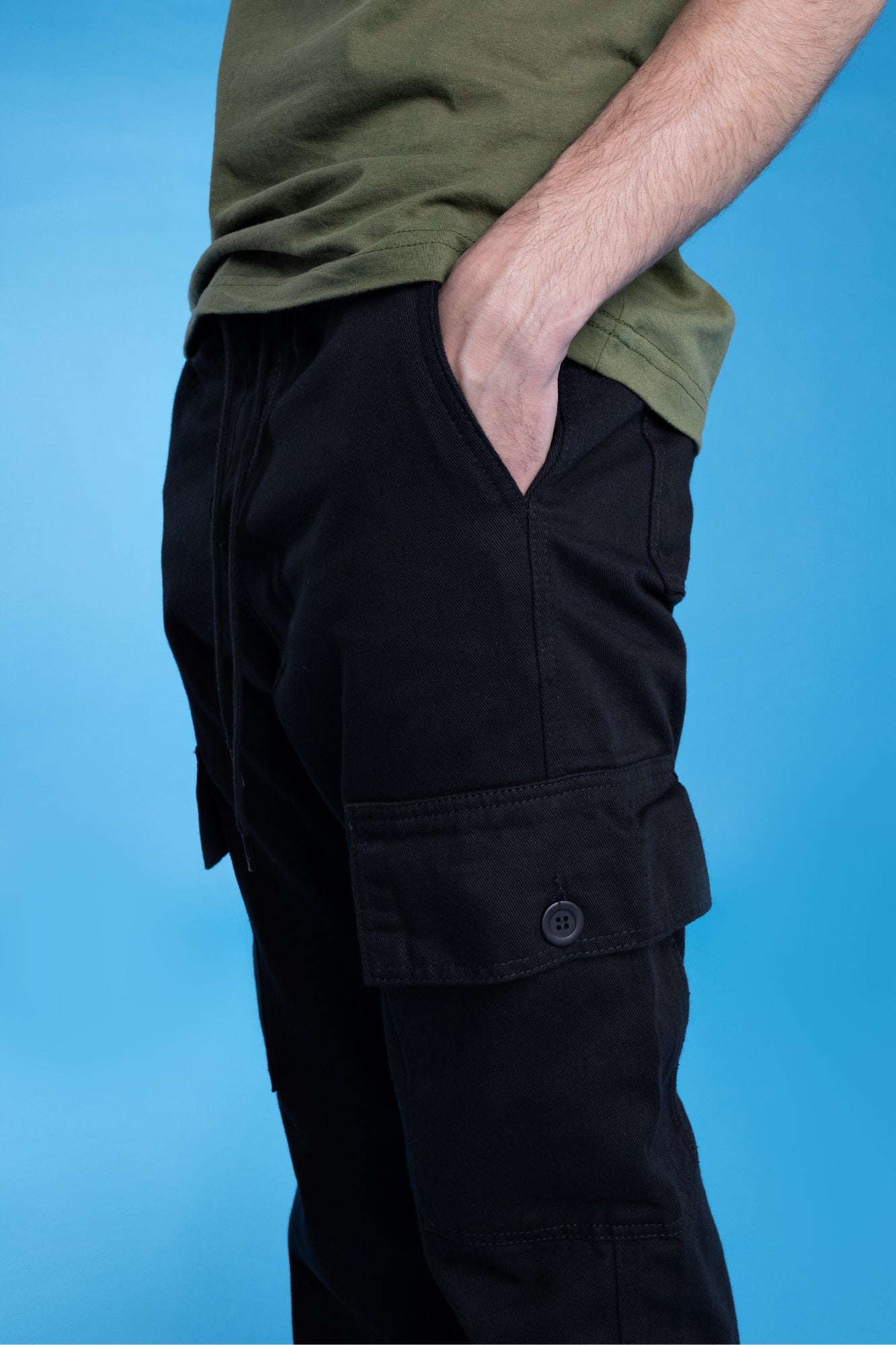 Calça Cargo Overcome Basic Preta
