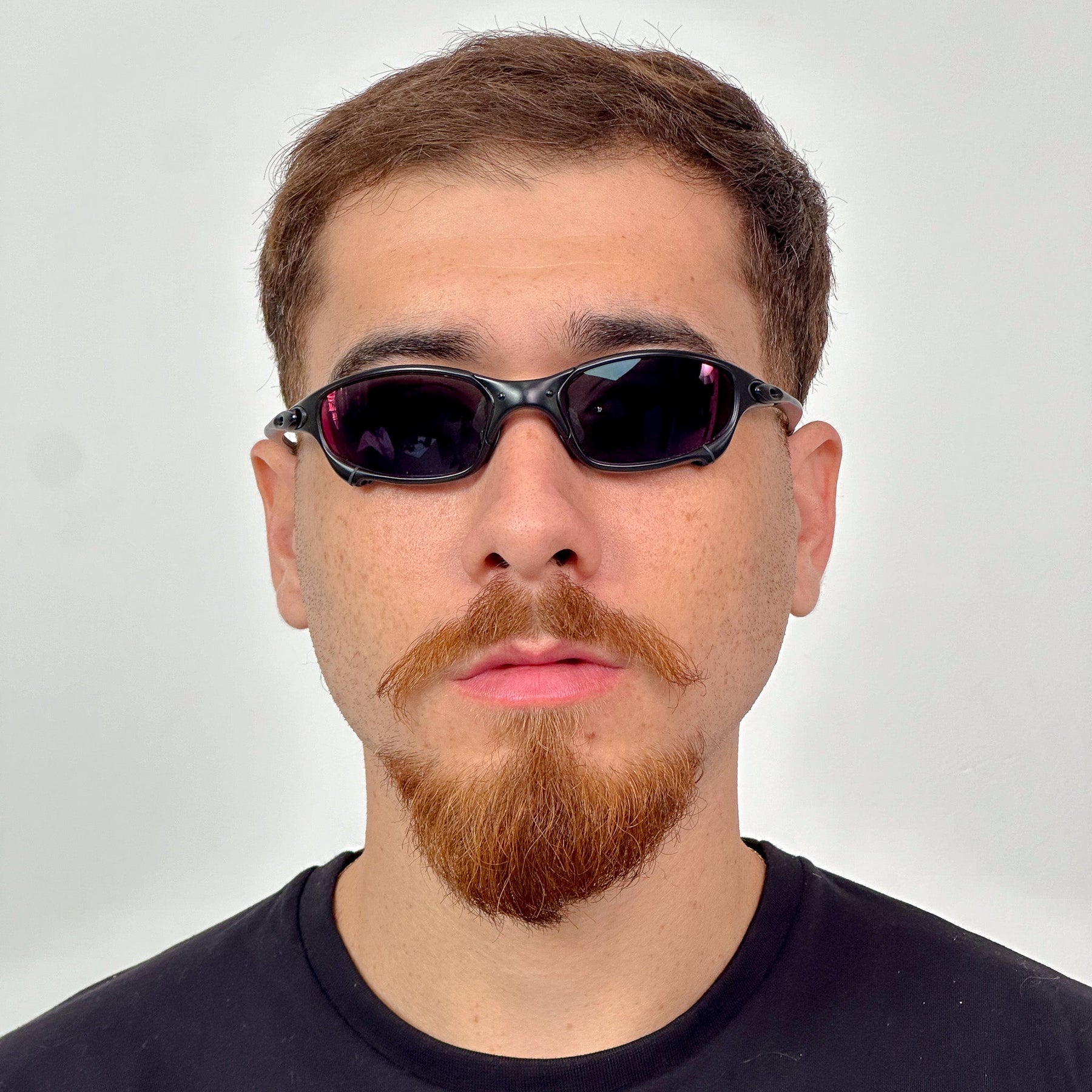 ÓCULOS DE SOL JULIET CARBON LENTE ROXO