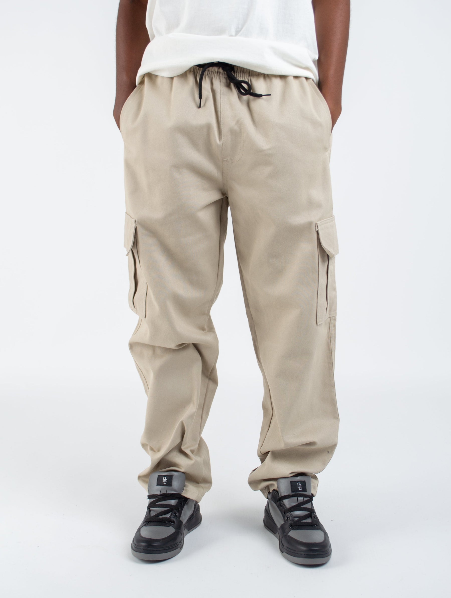 Calça Cargo Overcome Basics Bege