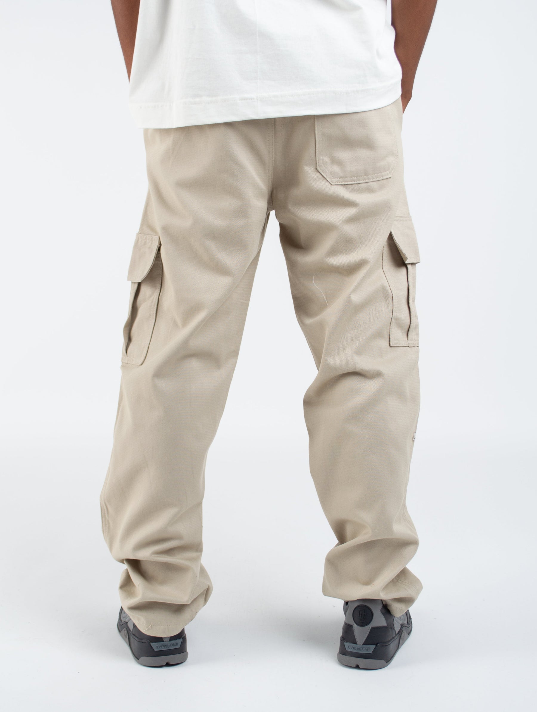 Calça Cargo Overcome Basics Bege