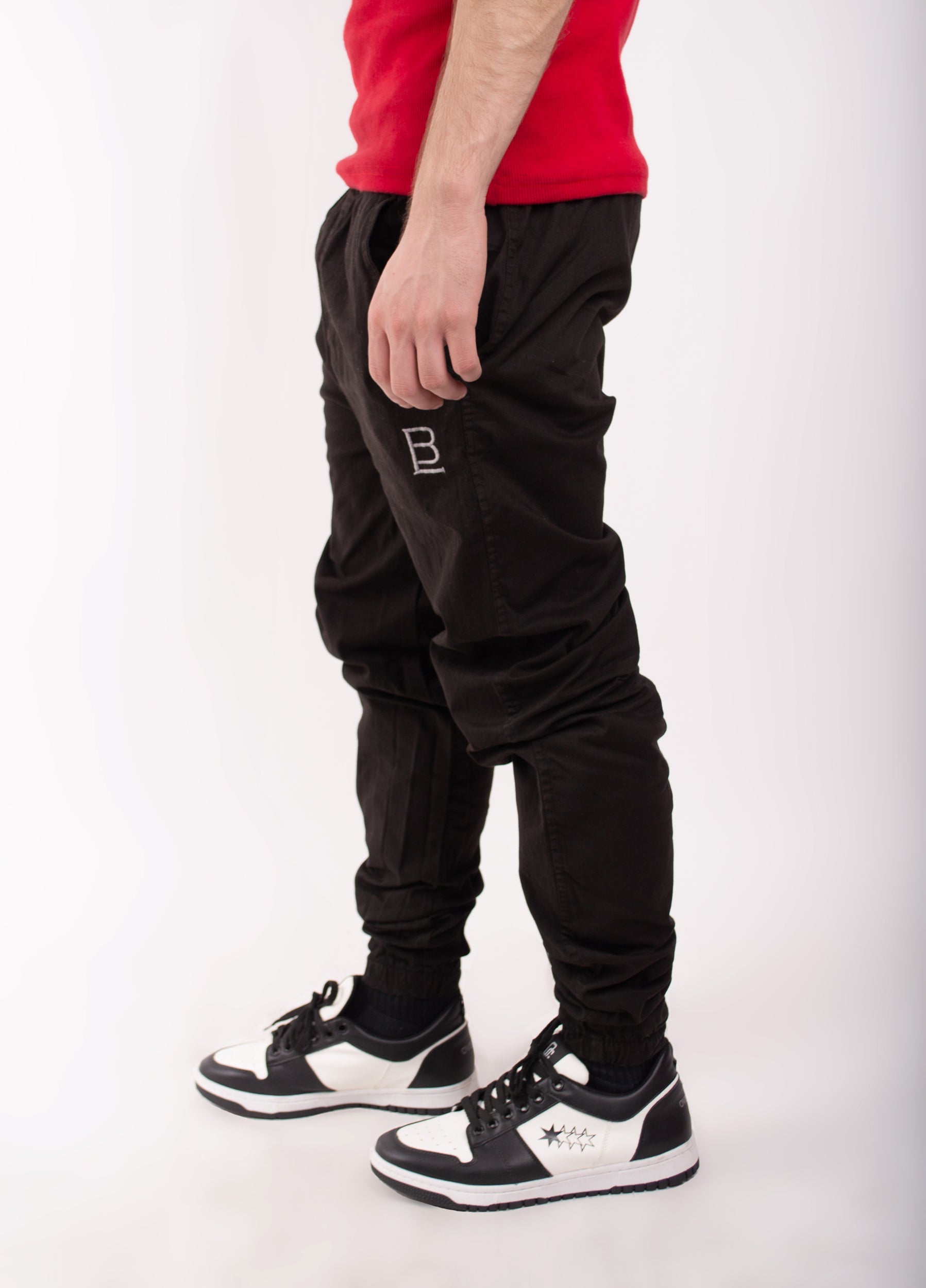 Calça Jogger Burglar "Logo Basic" Preta