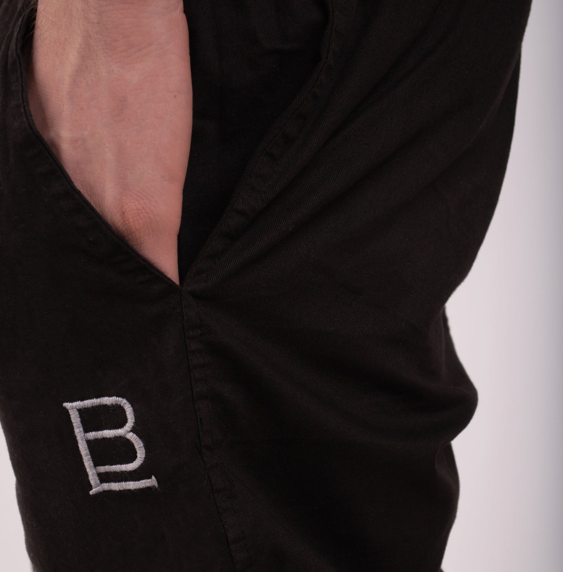 Calça Jogger Burglar "Logo Basic" Preta