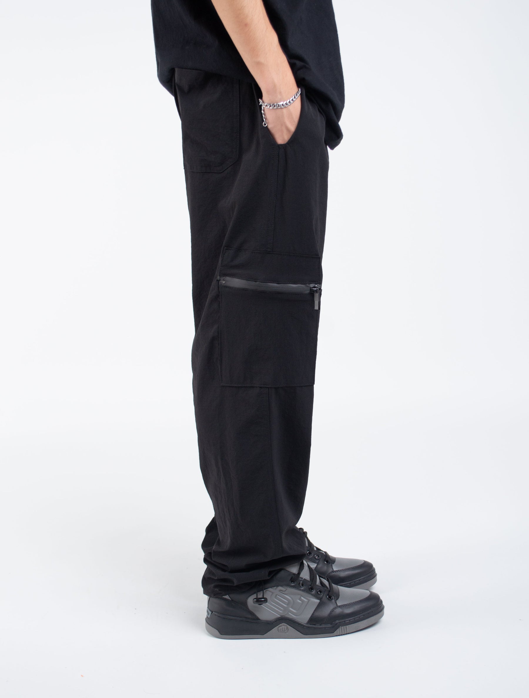 Calça Cargo Overcome Flex Preta