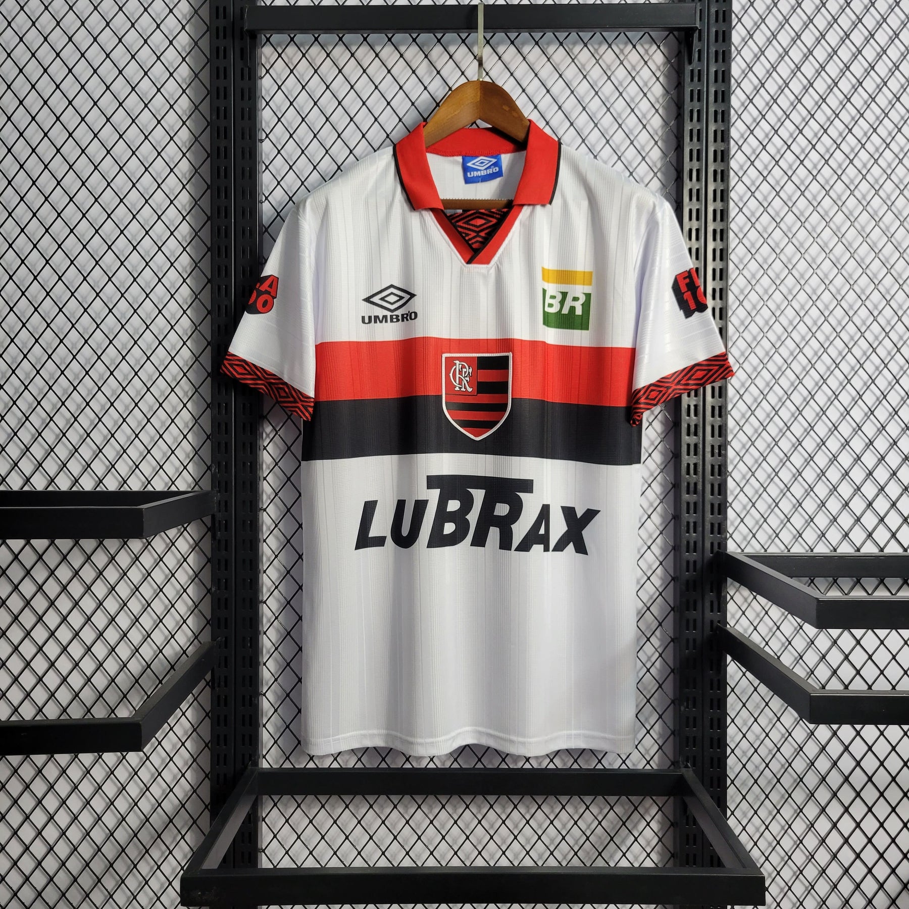 Camisa Flamengo Centenário Away (2) 1995 Retrô Masculina