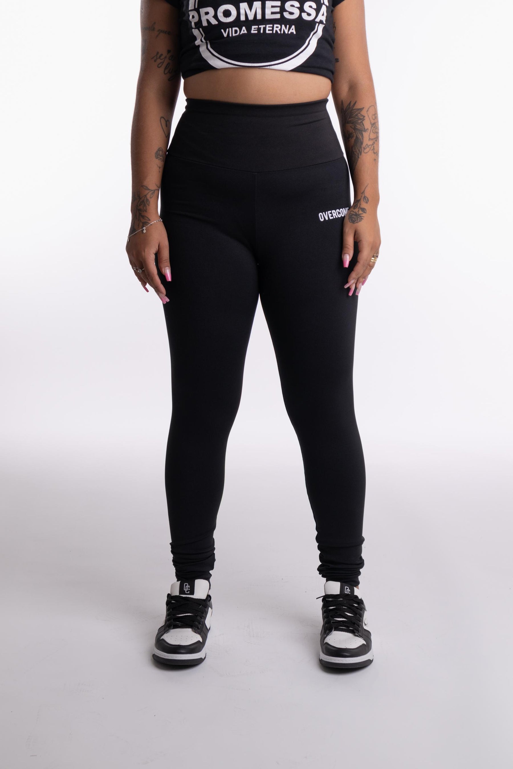 Calça Overcome Legging Logobox Classic Preta