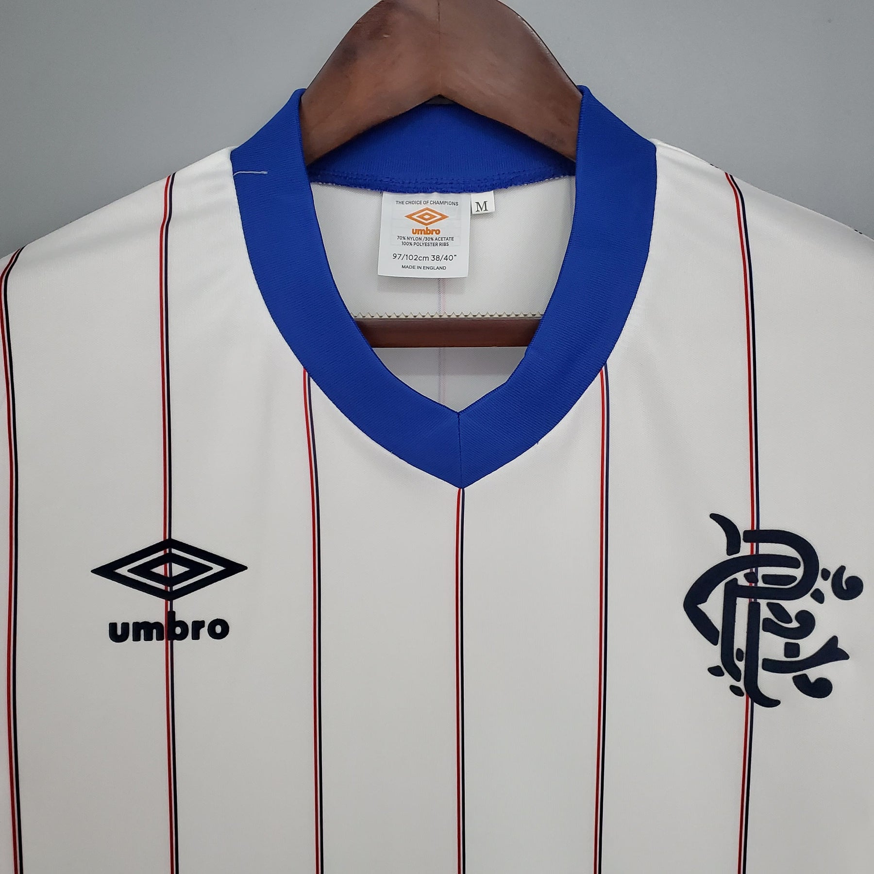Camisa Rangers Away (2) 1982 Umbro Retrô Masculina