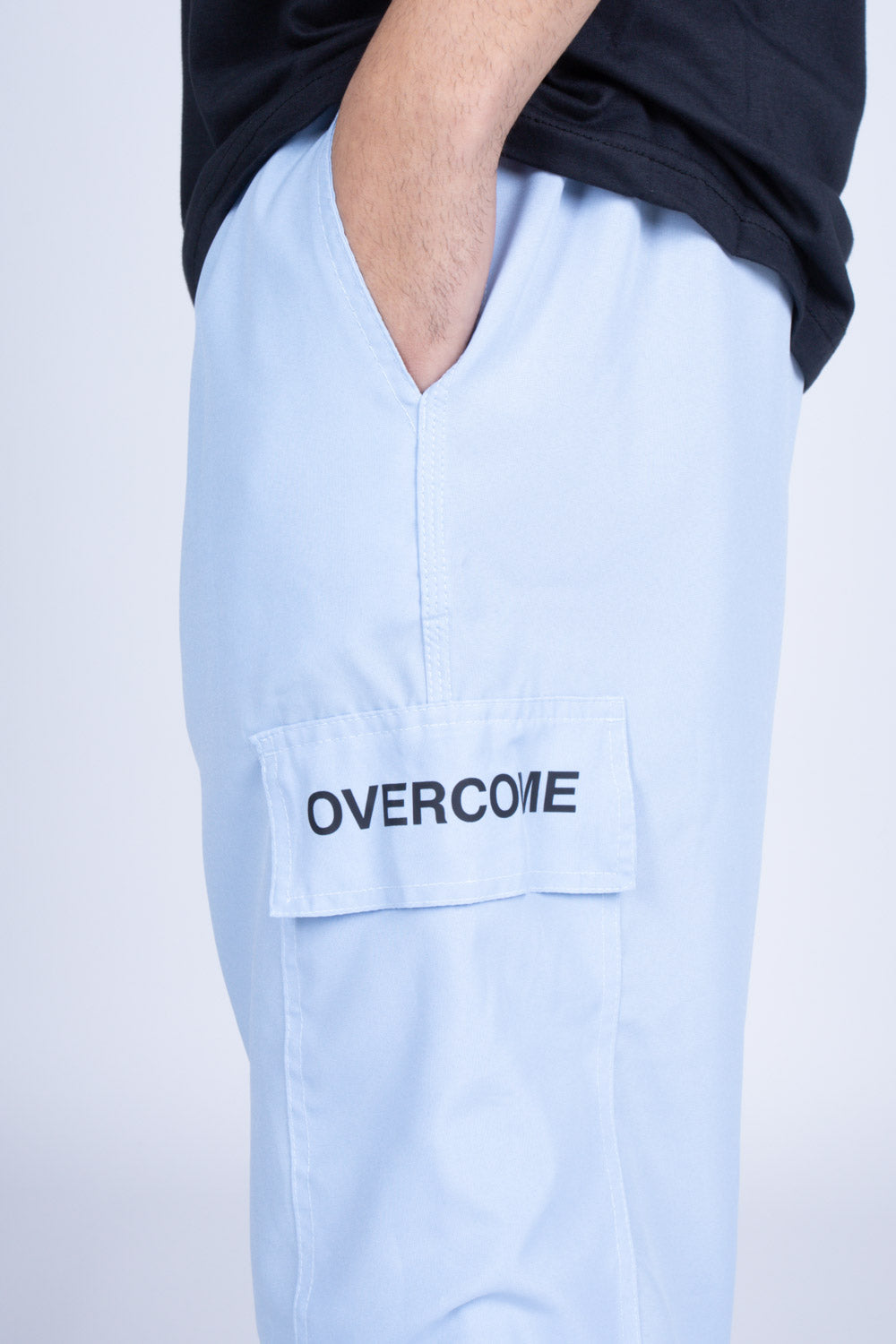 Calça Overcome Parachute Azul Bebe