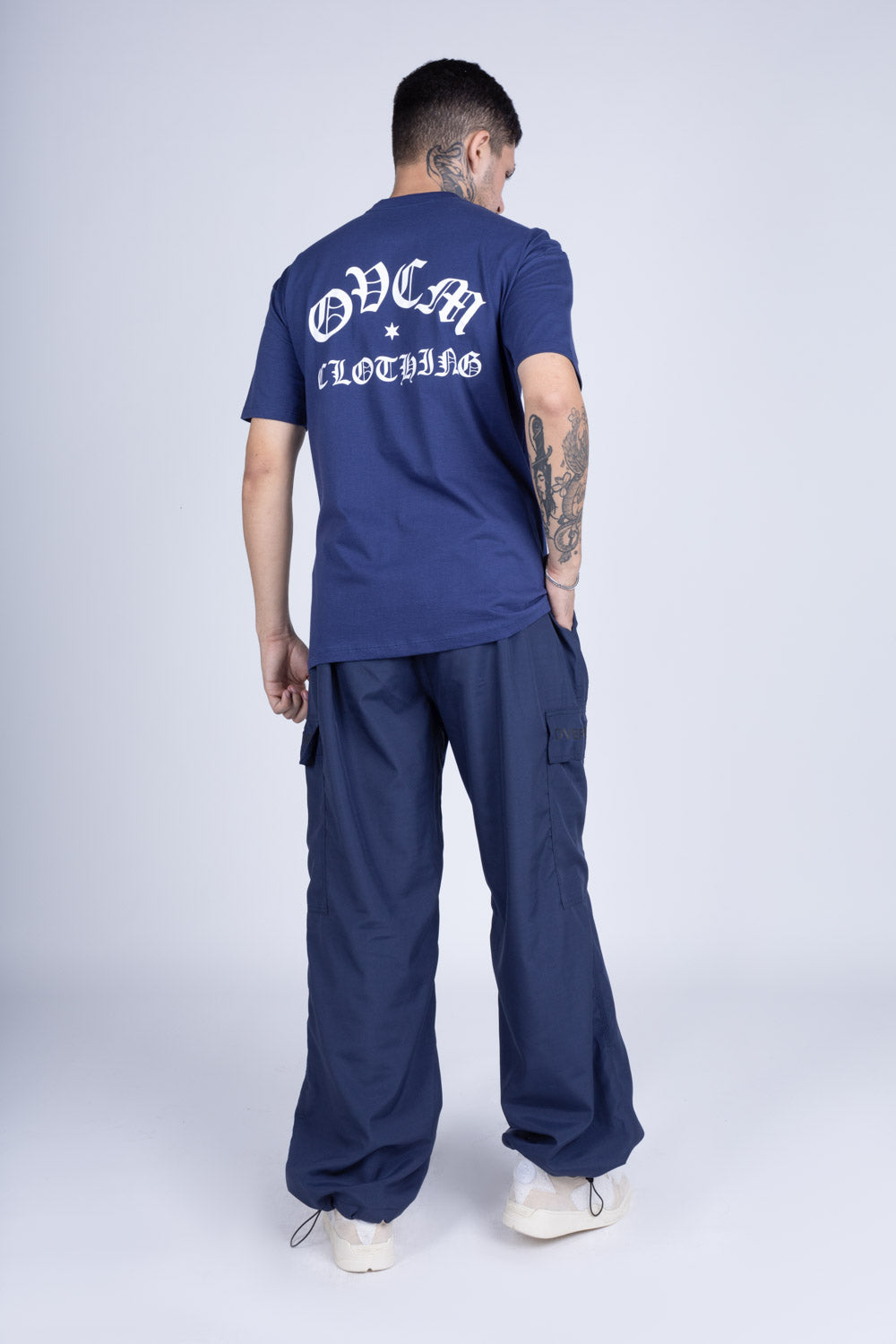 Calça Overcome Parachute Azul Marinho