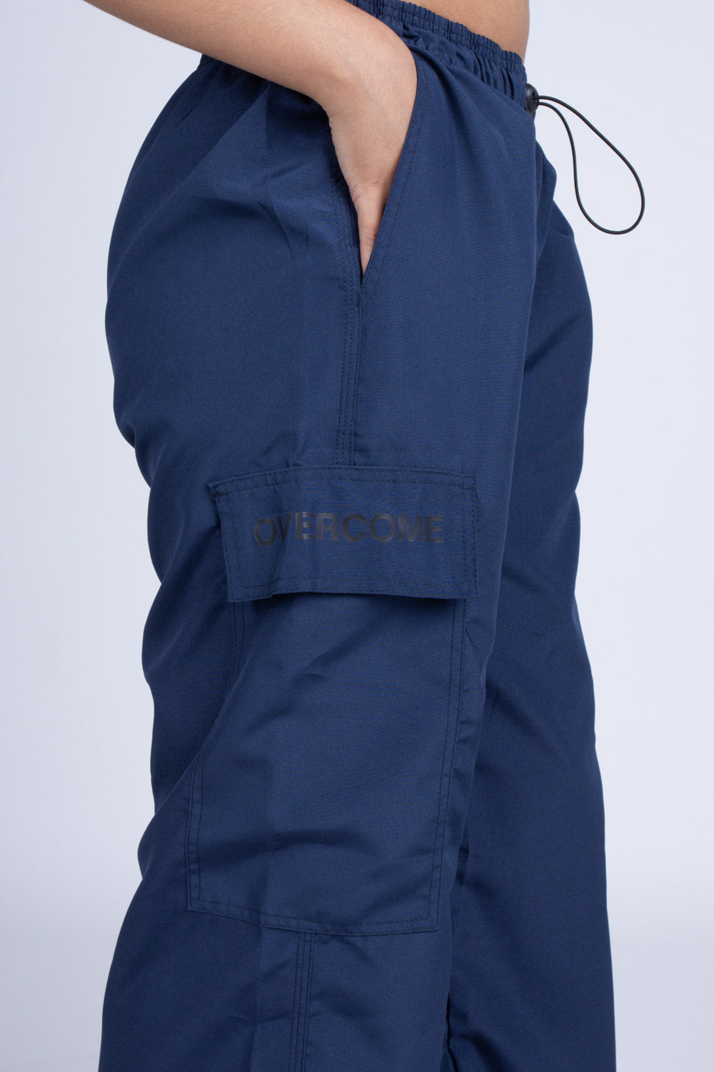 Calça Overcome Parachute Azul Marinho