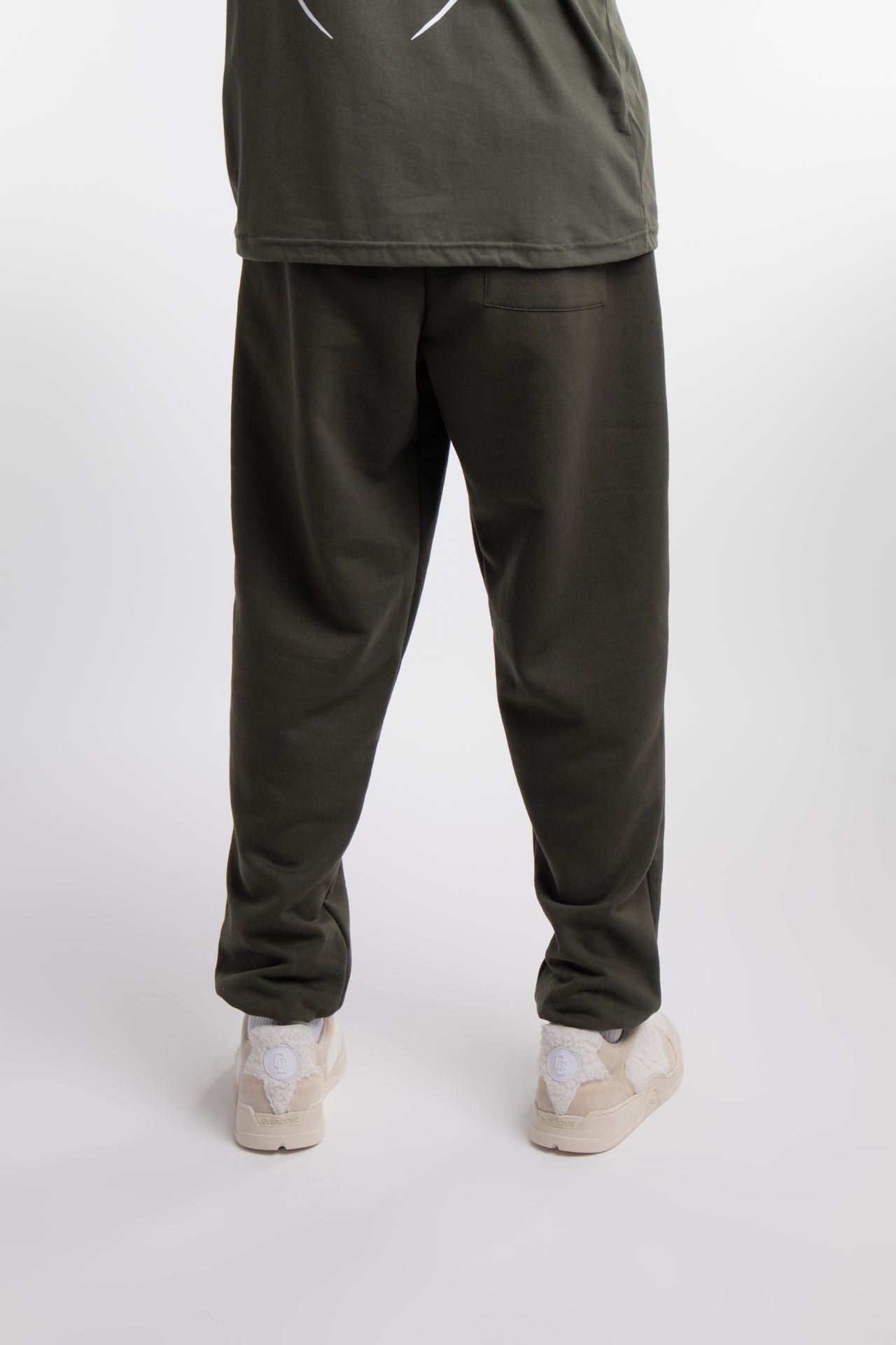 Calça Moletom Overcome Big Star Verde Militar