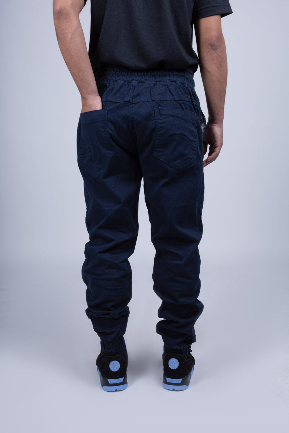 Calça Jogger Overcome "Logo" Azul Marinho