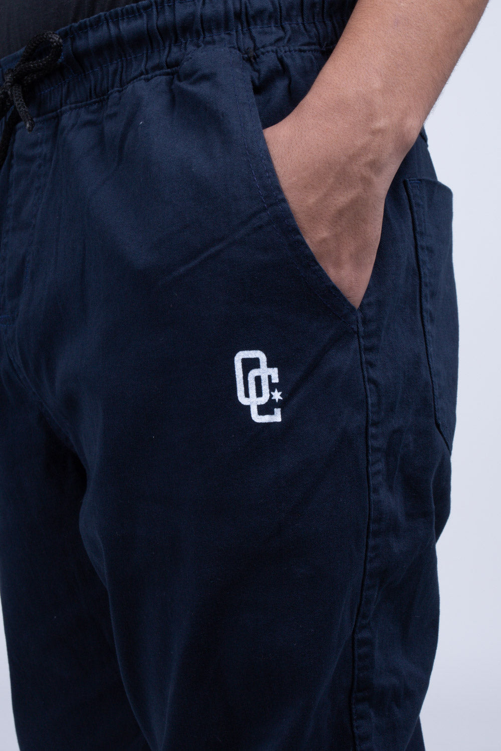 Calça Jogger Overcome "Logo" Azul Marinho