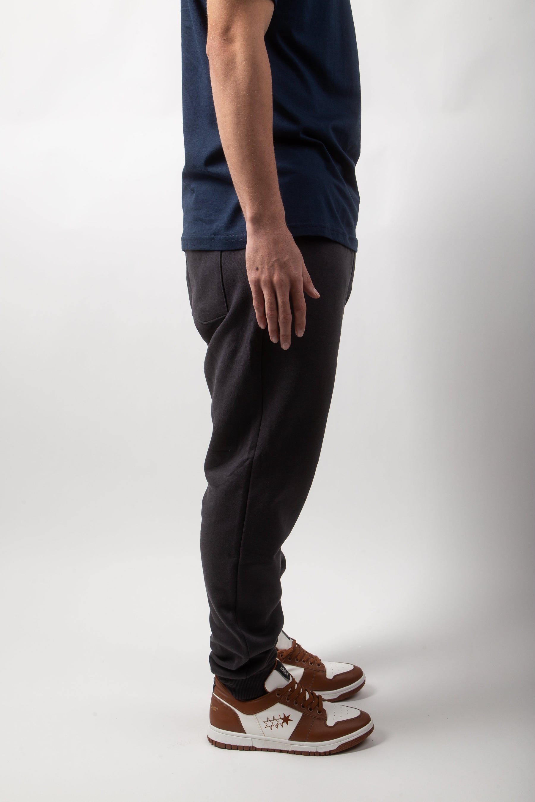 Calça Moletom Overcome OC Relevo Cinza Chumbo