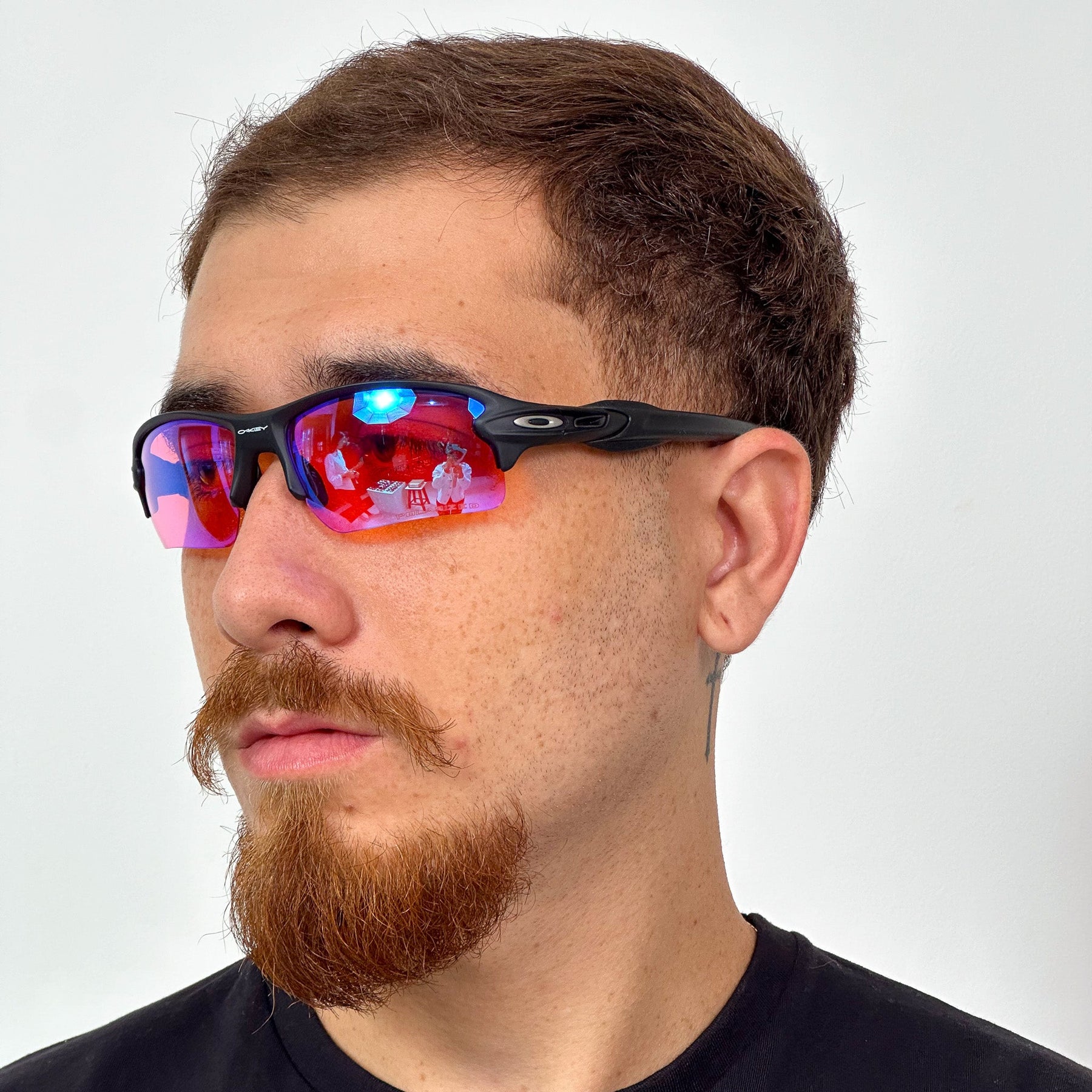 ÓCULOS DE SOL FLAK 2.0 PRETO LENTE TANZANITE