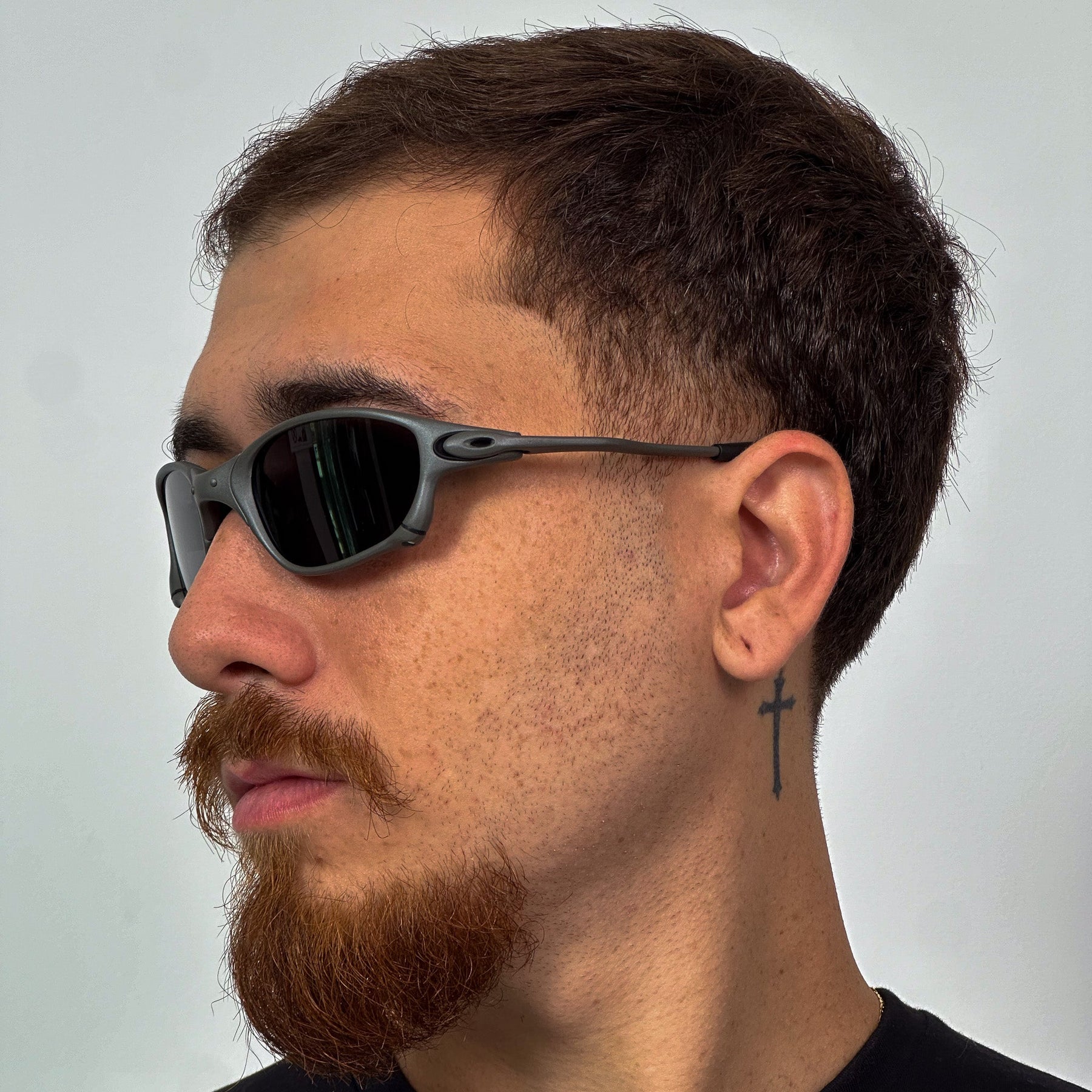 ÓCULOS DE SOL DOUBLE X X METAL LENTE PRETO