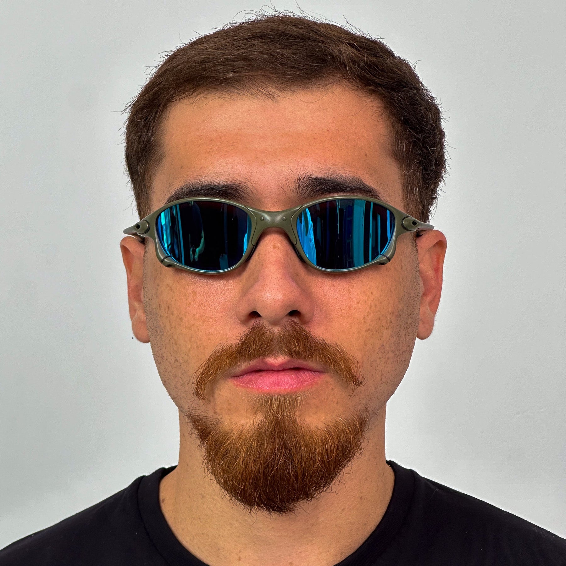 ÓCULOS DE SOL DOUBLE X X METAL LENTE VERMELHO