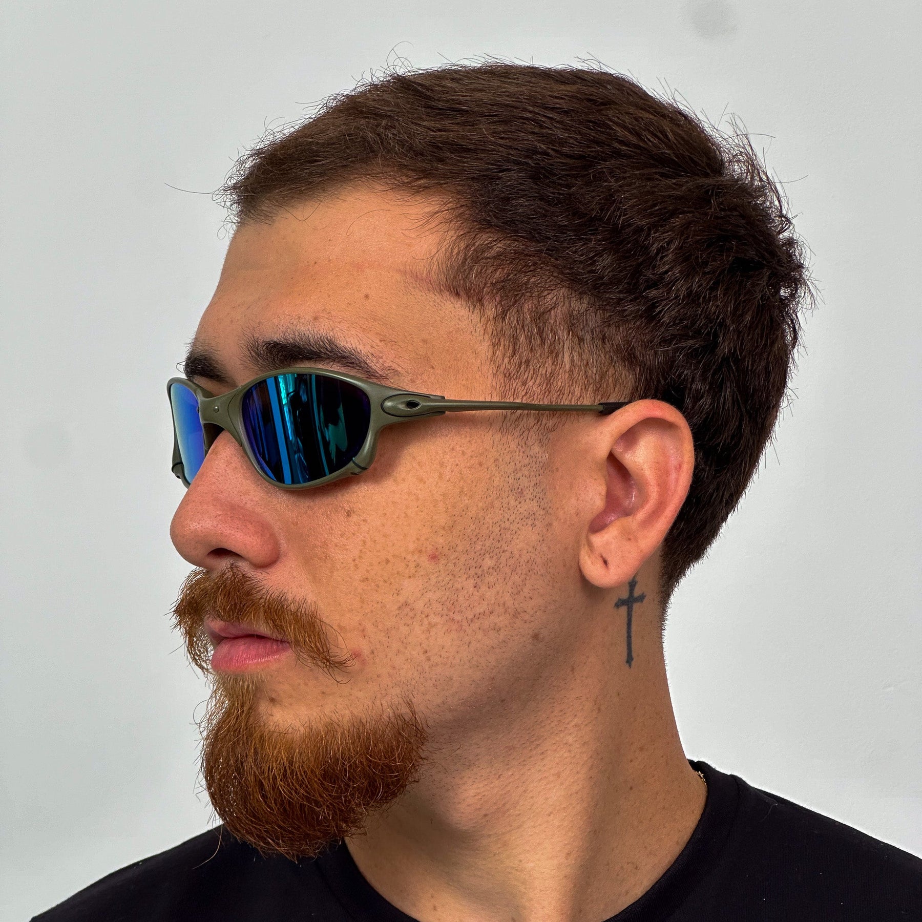 ÓCULOS DE SOL DOUBLE X X METAL LENTE TANZANITE