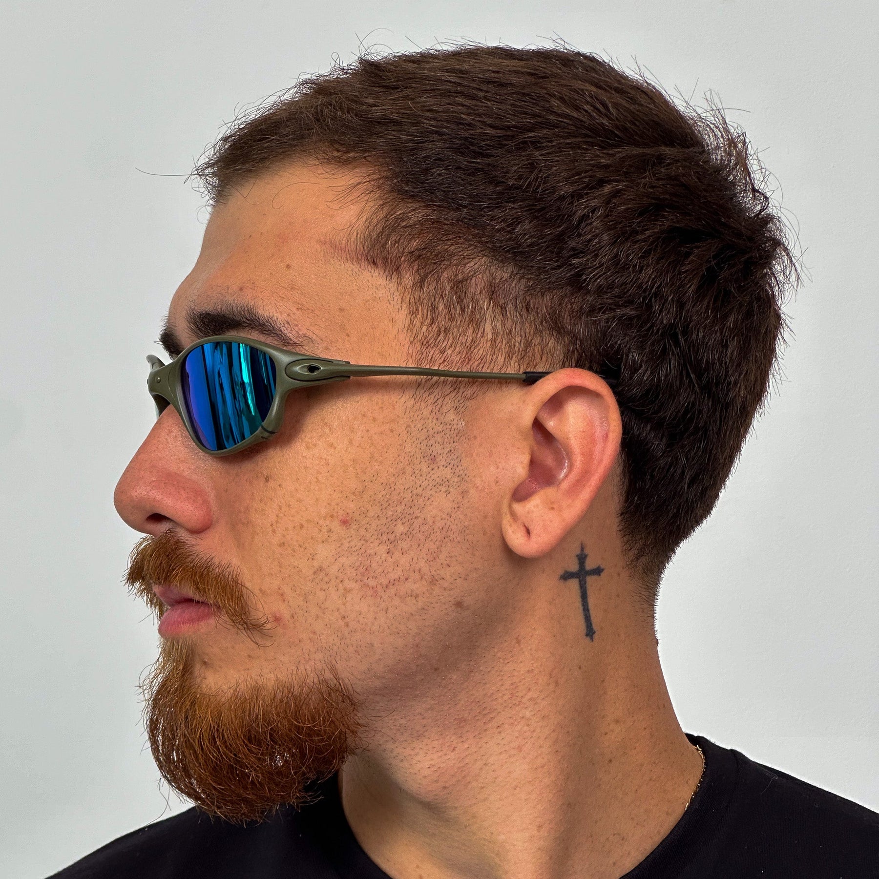 ÓCULOS DE SOL DOUBLE X X METAL LENTE TANZANITE